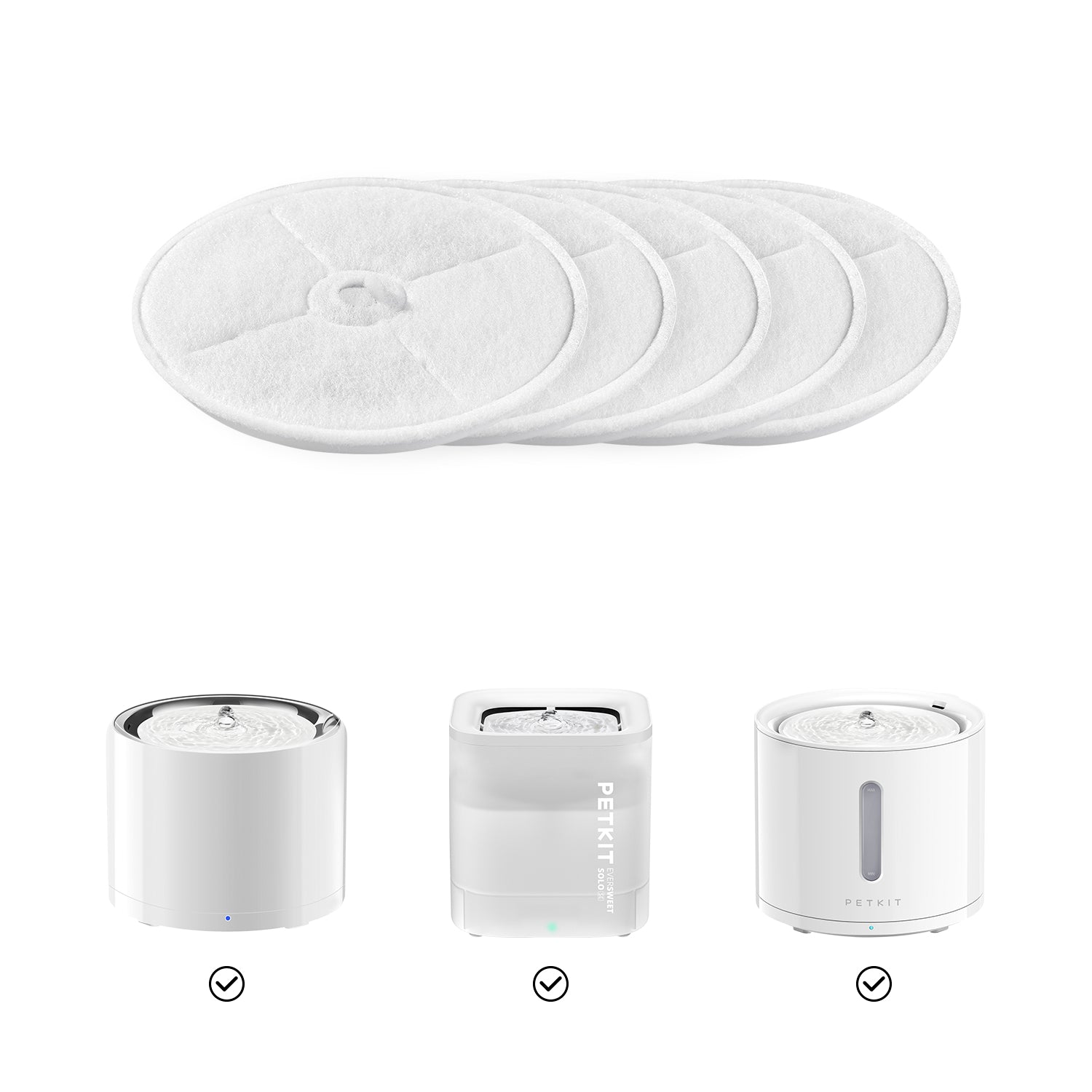 PETKIT Filter Unit 3.0 replacement filter collection