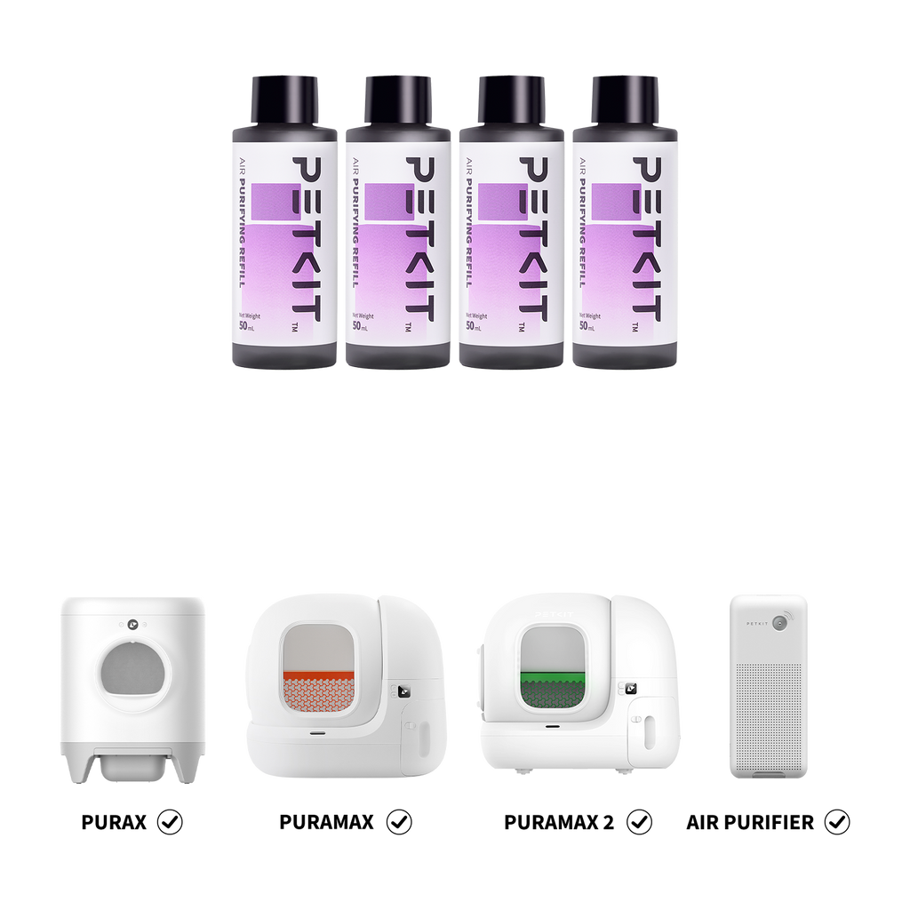 PETKIT Purifying Liquid Refill（4 bottles）