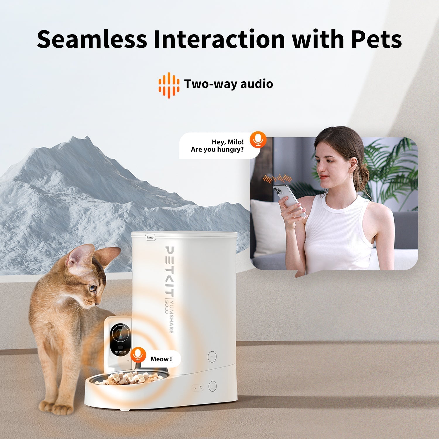 PETKIT YumShare Solo Automatic Feeder with Camera