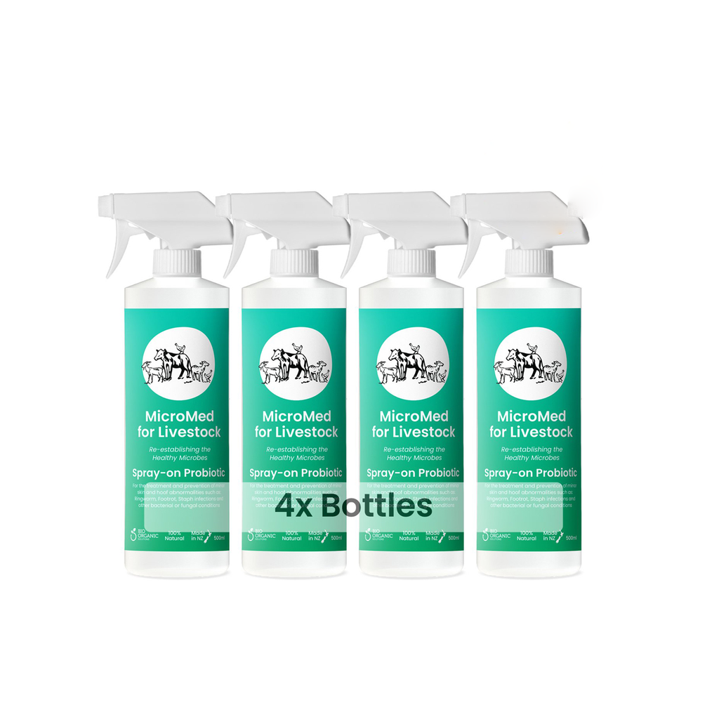 MicroMed for Livestock Acute Care – 4 x 500ml Bundle